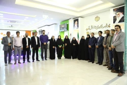بازدید اعضای هیئت علمی دانشگاه علوم پزشکی قم 2